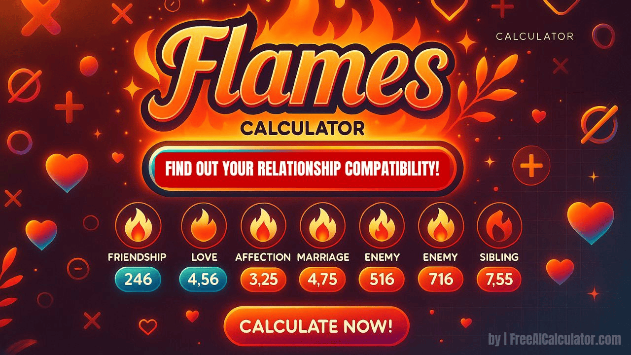 Viral Flames Calculator Tool