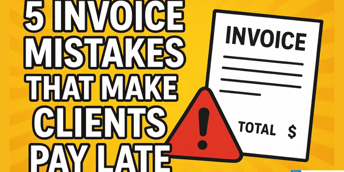 Stop Making These 5 Invoice Mistakes