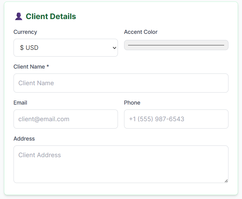 Create Free Invoice Online
