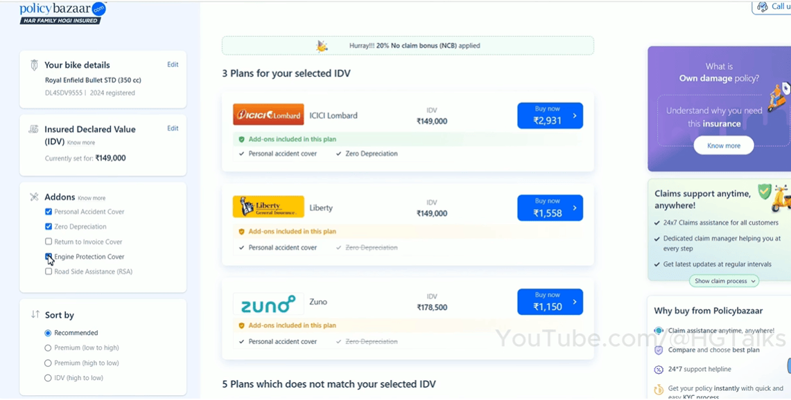 Renewing your bike or scooter insurance online